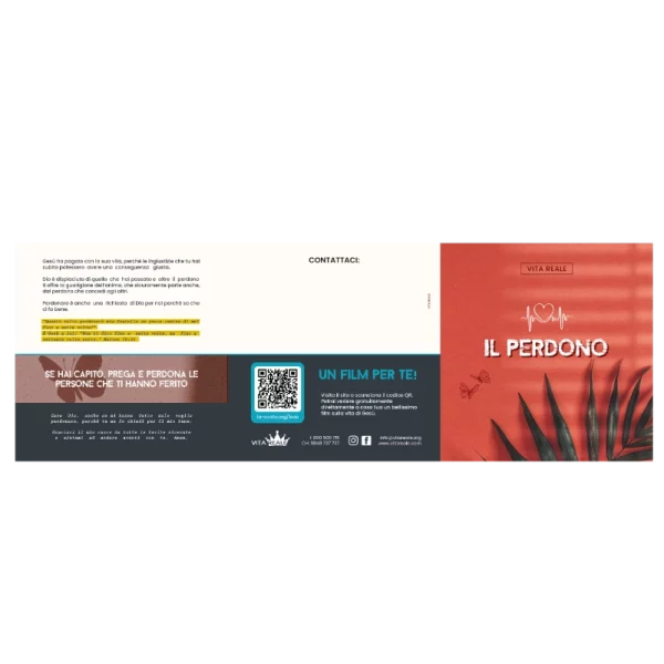 Volantino il perdono fronte